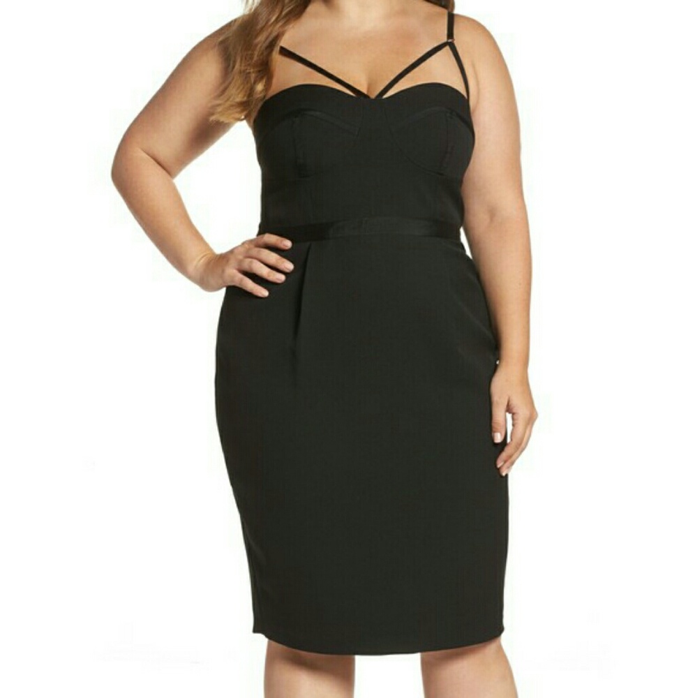 City Chic Undress me Corset Dress